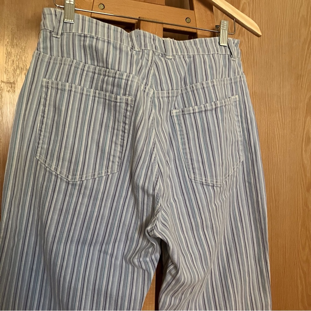 St. John's Bay stretch striped mom jeans! - Picture 6 of 8